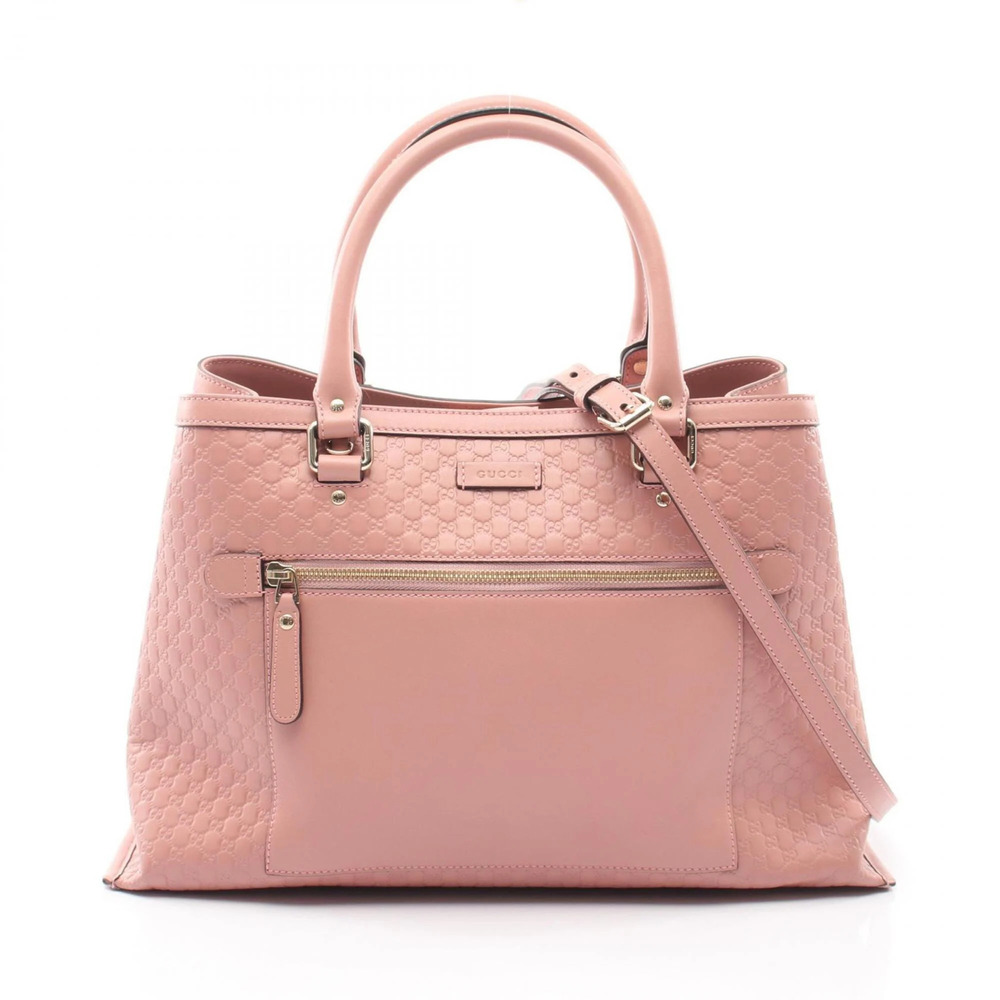 GUCCI Pink Leather Bag